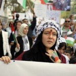 GAZA, PROTESTANO I PALESTINESI DI BULGARIA