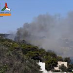 INCENDIO SULLA COLLINA DI CASTRO E SULLA LECCE-MAGLIE A STERNATIA: SALENTO SOTTO ATTACCO DEI PIROMANI