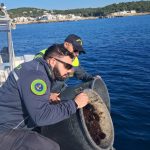 GROSSO SEQUESTRO DI RICCI DI MARE A SANTA CATERINA, MARINA DI NARDO’