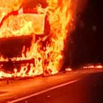 AUTO AVVOLTA DAL FUOCO NELLA NOTTE: SI SOSPETTA IL DOLO, SCATTA L’INCHIESTA