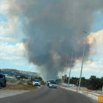 L’INCENDIO DEL GIORNO – VASTO, PAUROSO – A RIVABELLA DI GALLIPOLI