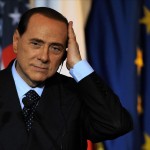 SILVIO BERLUSCONI  A BARI IL 13 APRILE IN PIAZZA PREFETTURA.