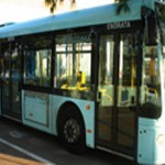 PASQUALINI E GUACCI SUL BUS PER FRIGOLE  ASSIEME AGLI STUDENTI