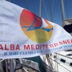 ALBA MEDITERRANEA, LA PRIMA IMBARCAZIONE SOCIAL ORIENTED, IN NAVIGAZIONE VERSO IL CIRCOLO DELLA VELA DI BRINDISI