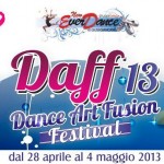 HA INIZIO IL DANCE ART FUSION FESTIVAL