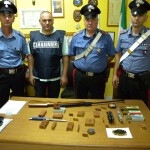 I CARABINIERI DI VEGLIE SEQUESTRANO ARMI E MUNIZIONI