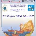 OTRANTO: PRIMO TROFEO 800 MARTIRI DI OTRANTO