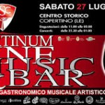 “CUPERTINUM WINE MUSIC&BAR”: VINI LOCALI, PIATTI TIPICI E MUSICA DAL VIVO