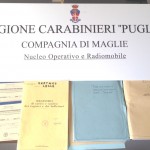 MARTANO: ARRESTATO COMANDANTE DELLA POLIZIA MUNICIPALE