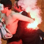 ARRESTATO ULTRA’ DEL LECCE PER LANCIO DI BENGALA