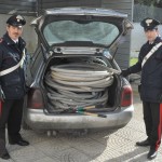 SORPRESI CON 300 MT DI CAVI DI RAME: ARRESTATI IN 4