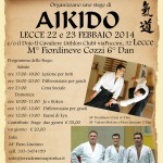 STAGE DI AIKIDO A LECCE CON IL MAESTRO COZZI FIORDINEVE