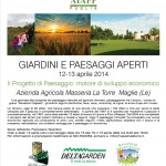 UN WEEK END ALL’INSEGNA DELLA CULTURA DEL PAESAGGIO:  AL VIA DOMANI E DOMENICA LE PASSEGGIATE NELLA STORIA  PROMOSSE DA AIAPP E PROVINCIA