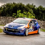 I SALENTINI FRANCESCO RIZZELLO E FERNANDO SORANO SU PEUGEOT 207 S2000 SI AGGIUDICANO LA VENTUNESIMA EDIZIONE DEL RALLY CITTÀ DI CASARANO.