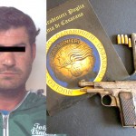 CUSTODIVA LA PISTOLA SOTTO IL MATERASSO