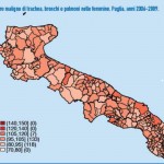 IL DOTTOR SERRAVEZZA CI INVIA LE TABELLE SUI TUMORI NEL SALENTO