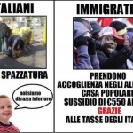 SIAMO GIUNTI AL RAZZISMO ALLA ROVESCIA QUELLO CONTRO L’ITALIANI.