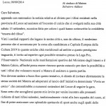 MATERA-LECCE, PERRONE SCRIVE AL SINDACO LUCANO