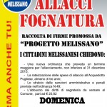 MELISSANO: FOGNATURA NERA