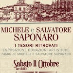 I TESORI RITROVATI: In mostra le opere dei Saponaro