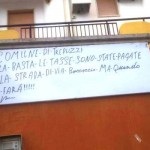 A TREPUZZI UN’ INSOLITA FORMA DI PROTESTA DI UN CITTADINO CONTRO IL COMUNE