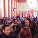 AULA CONSILIARE DI PALAZZO DEI CELESTINI OCCUPATA, INTERVIENE LA DIGOS