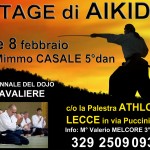 AIKIDO A LECCE. PER FESTEGGIARE IL TRENTENNALE UNO STAGE DIRETTO DAL MAESTRO CASALE 5° DAN AIKIKAI D’ITALIA SABATO 7 E DOMENICA 8