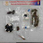 SCOPERTO CON DROGA IN CASA, FINISCE IN CARCERE PRESUNTO SPACCIATORE DI LECCE