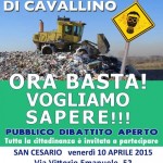 CAVALLINO: NO ALL’AMPLIAMENTO DELLA DISCARICA