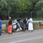 INCIDENTE STRADALE NEI PRESSI DI CAVALLINO