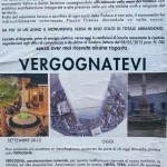 LA PROLOCO DI PISIGNANO CONSEGNA UN MONUMENTO AL COMUNE DI VERNOLE CHE PERO’ VIENE LASCIATO NEL DEGRADO