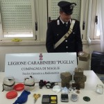 SCOPERTO NELLE CAMPAGNE DI MURO IL SUPERMARKET DELLA DROGA DEL CENTRO SALENTO. DUE ARRESTI