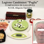 Un 63enne pregiudicato sorpreso con la droga a Surbo
