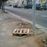 PERICOLO IN VIALE MARCHE A LECCE CITTA’