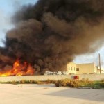 L’ INCENDIO AL DEPOSITO DELL’ ASPICA / NESSUN DANNO PER LA SALUTE PUBBLICA