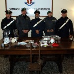 MILLESEICENTO GRAMMI DI DISPERAZIONE E DI MORTE SEQUESTRATI QUESTA MATTINA IN UNA VILLETTA DI FRIGOLE DIVENTATA LABORATORIO DI CONFEZIONAMENTO DELL’ EROINA, ARRESTATI DUE CITTADINI ALBANESI