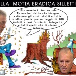 XYLELLA: IL GIUDICE MOTTA ERADICA IL COMMISSARIO SILLETTI – la vignetta