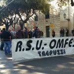 OPERAI IN PRESIDIO ALLA STAZIONE DI TREPUZZI