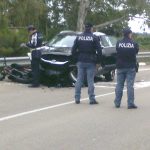 INCIDENTE SULLA LITORANEA FRA SAN CATALDO E FRIGOLE, MUORE GIOVANE MOTOCICLISTA