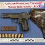ARRESTATO UN GIOVNE DI CASALABATE PER DETENZIONE ABUSIVA DI UNA 7.65