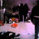 PROTESTA DEI MIGRANTI OSPITATI A BRINDISI