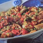“La mia cucina fusion” / ‘GUSTO GIUSTO equipe’ PROPONE: SEPPIE E PISELLI, vegetariana