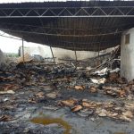 INCENDIO DISTRUGGE CALZATURIFICIO A SURANO