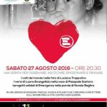 DIARIO DEL GIORNO DOPO / MANIFESTAZIONI / SERATA PER EMERGENCY A MIGGIANO SABATO 27