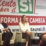 A SORPRESA, IL MINISTRO MARIA ELENA BOSCHI CHIUDE QUESTA MATTINA A LECCE UN INCONTRO DEL “COMITATO PER IL SI’ “:”Il referendum non è il congresso del Pd, piuttosto andiamo casa per casa a convincere gli indecisi”