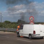 ‘VITO E’ IN FIAMME!’…MA SI TRATTAVA DI UN CAMION