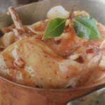 “la mia cucina fusion” / ‘GUSTO GIUSTO equipe’ PROPONE: “COSCE DI CONIGLIO ALLA PANCETTA”