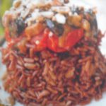 “la mia cucina fusion” / ‘GUSTO GIUSTO equipe’ PROPONE: “RISO ROSSO ALLE VERDURE”, vegan