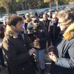 COMIZI D’ AMORE. MAURO GILIBERTI INIZIA LA CAMPAGNA ELETTORALE CON UNA PASSEGGIATA A MARE