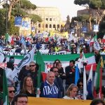 CORTEO A ROMA DEL MOVIMENTO NAZIONALE SOVRANITA’